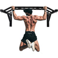 Wall‑Mounted Pull‑Up Bar with Dip Stand