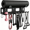 Wall‑Mount Multi‑Purpose Home Gym Storage Rack