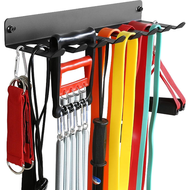 Wall‑Mount Heavy‑Duty Multi‑Purpose Gym Storage Rack