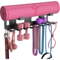Wall‑Mount Multi‑Purpose Gym Storage Rack