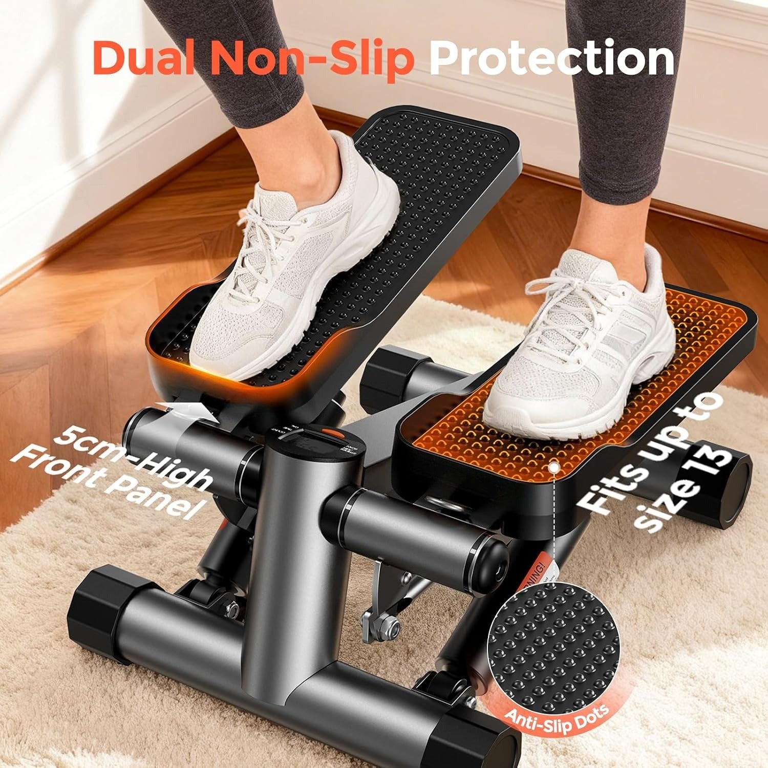 Twist Mini Stepper with Resistance Bands