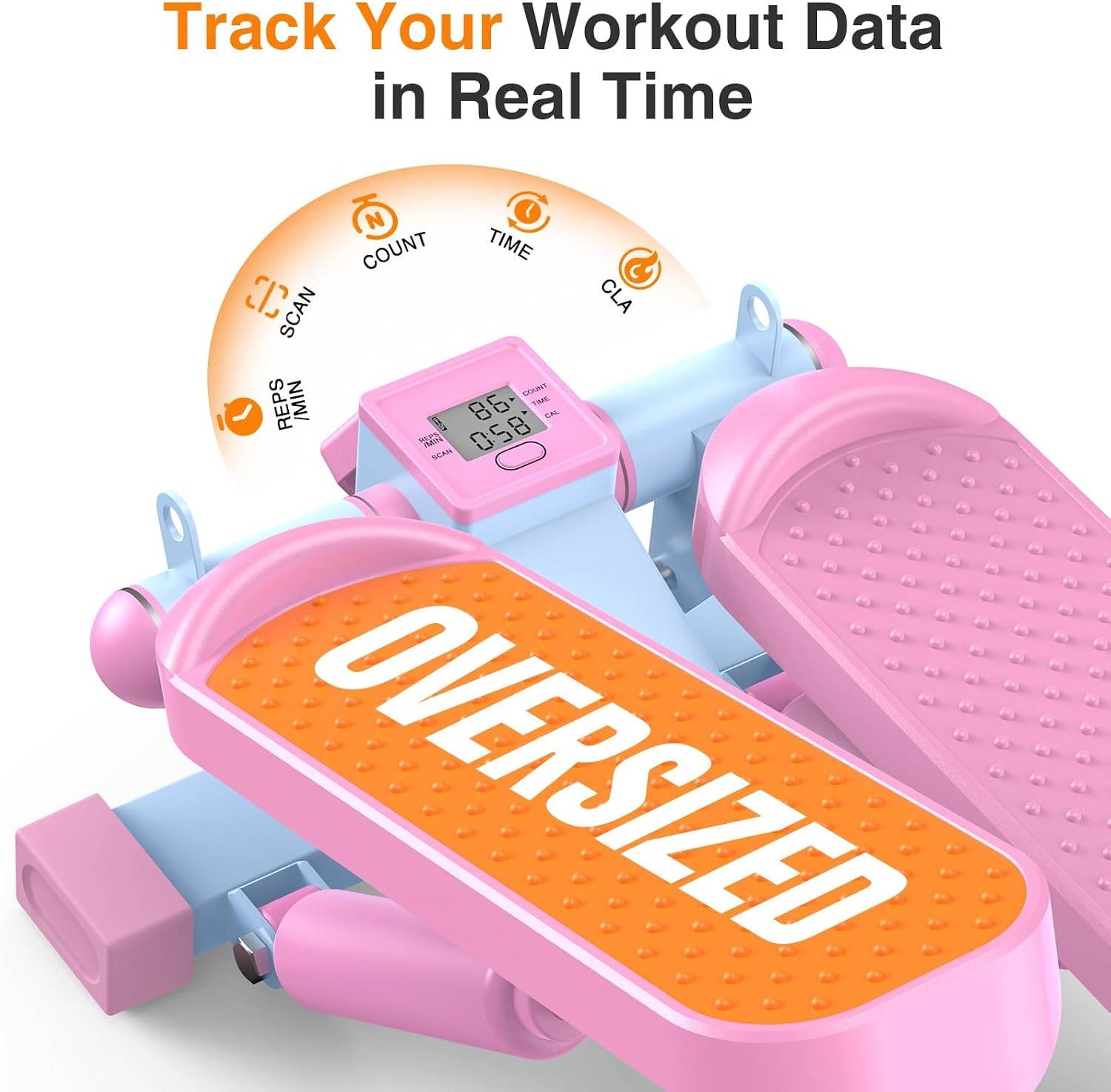 Mini Stair Stepper with Resistance Band
