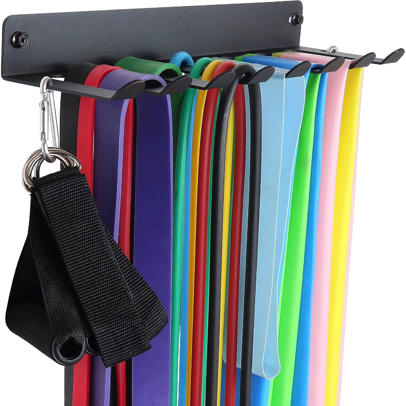 Wall‑Mount Heavy‑Duty Gym Storage Rack