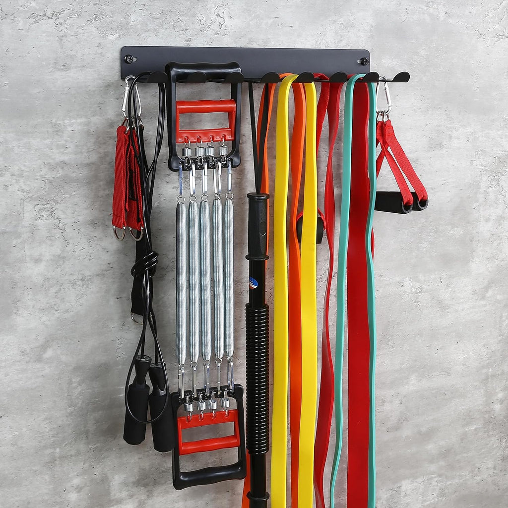 Wall‑Mount Heavy‑Duty Multi‑Purpose Gym Storage Rack