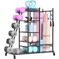 Home Gym Dumbbell & Yoga Mat Storage Rack