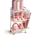 3‑Tier Multi‑Purpose Gym Storage Rack with Hooks & Basket
